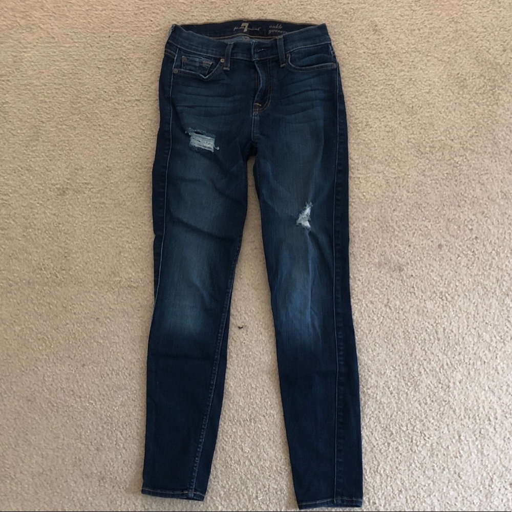 7 for all mankind jeans size 25